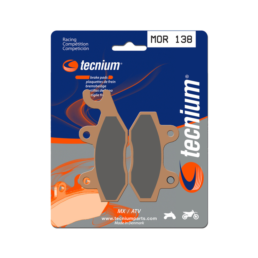 Plaquettes de Frein Avant Tecnium MOR138 Plaquettes de Frein Avant Tecnium MOR138