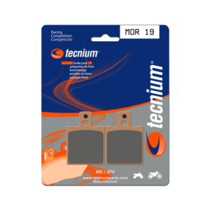 Plaquettes de Frein Avant Tecnium MOR19 Pour MOTO GUZZI V50 CUSTOM 1982-1986