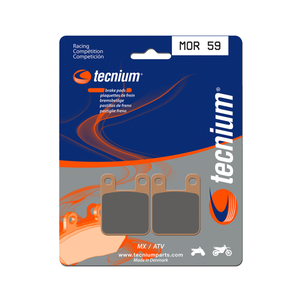 Plaquettes de Frein Avant Tecnium MOR59 Plaquettes de Frein Avant Tecnium MOR59