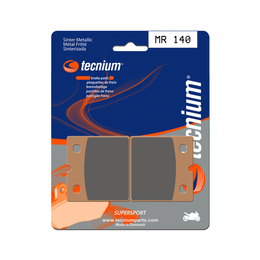 Plaquettes de Frein Arrière Tecnium MR140 Plaquettes de Frein Arrière Tecnium MR140