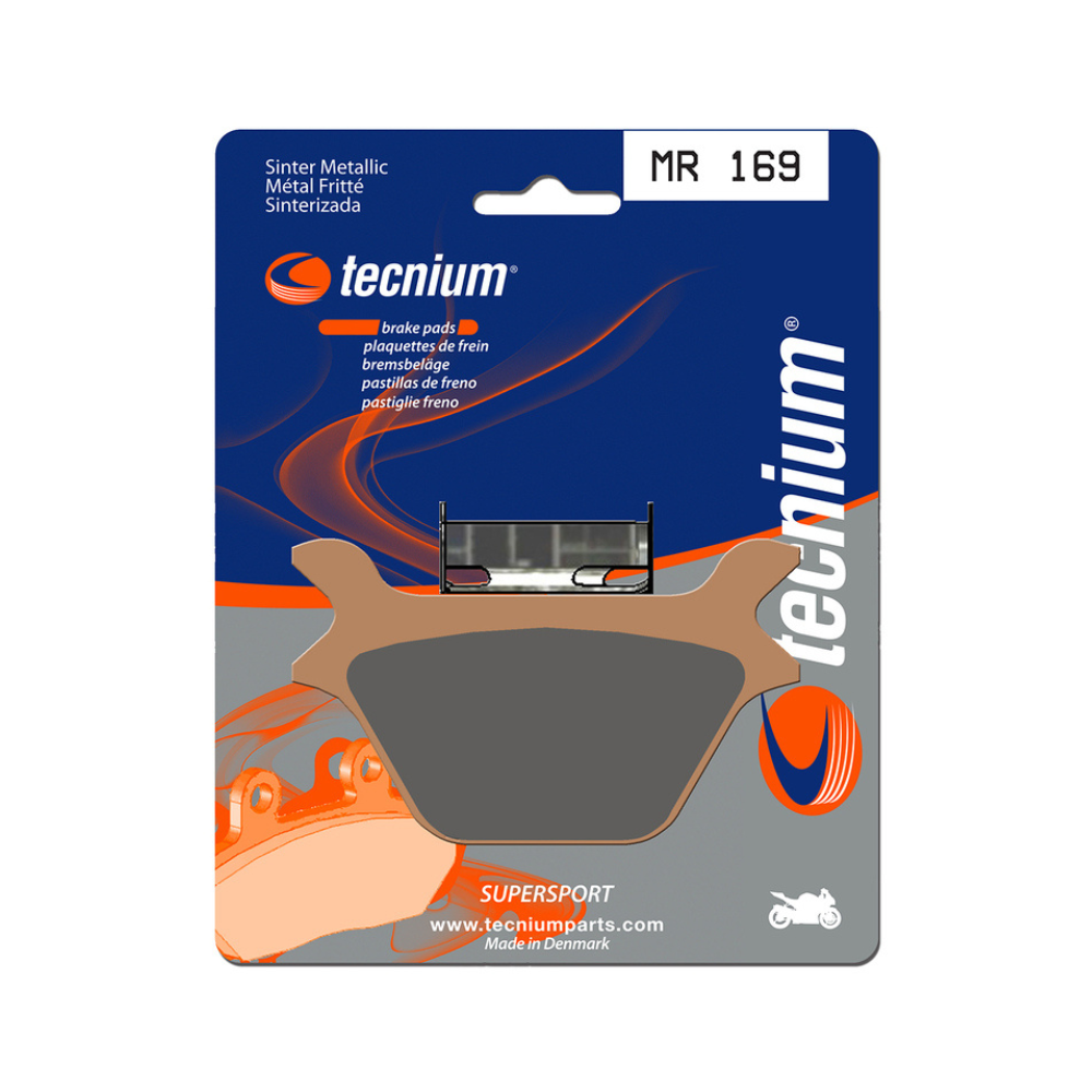Plaquettes de Frein Arrière Tecnium MR169 Plaquettes de Frein Arrière Tecnium MR169