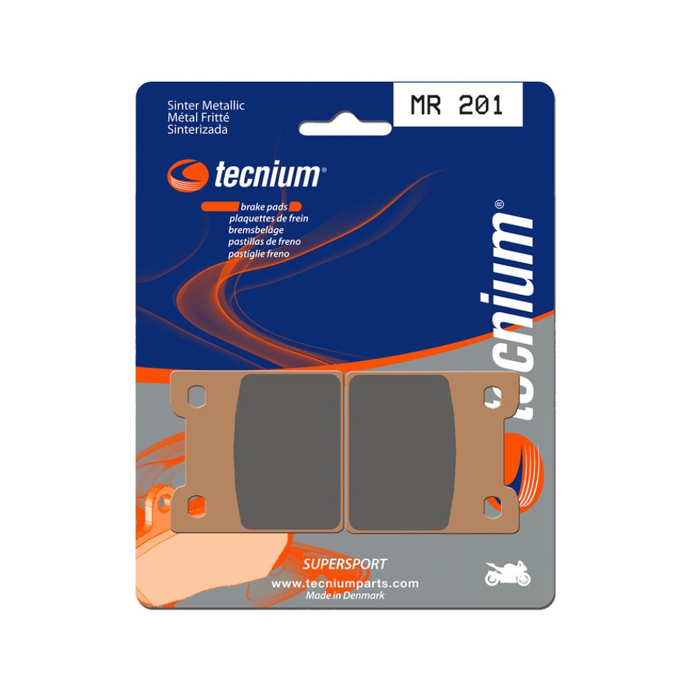 Plaquettes de Frein Arrière Tecnium MR201 Plaquettes de Frein Arrière Tecnium MR201