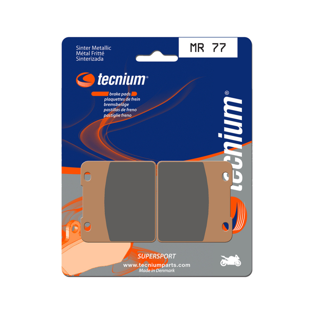 Plaquettes de Frein Arrière Tecnium MR77 Pour SUZUKI GV 1400 CAVALCADE GC 1987-1988 Plaquettes de Frein Arrière Tecnium MR77 Pour SUZUKI GV 1400 CAVALCADE GC 1987-1988