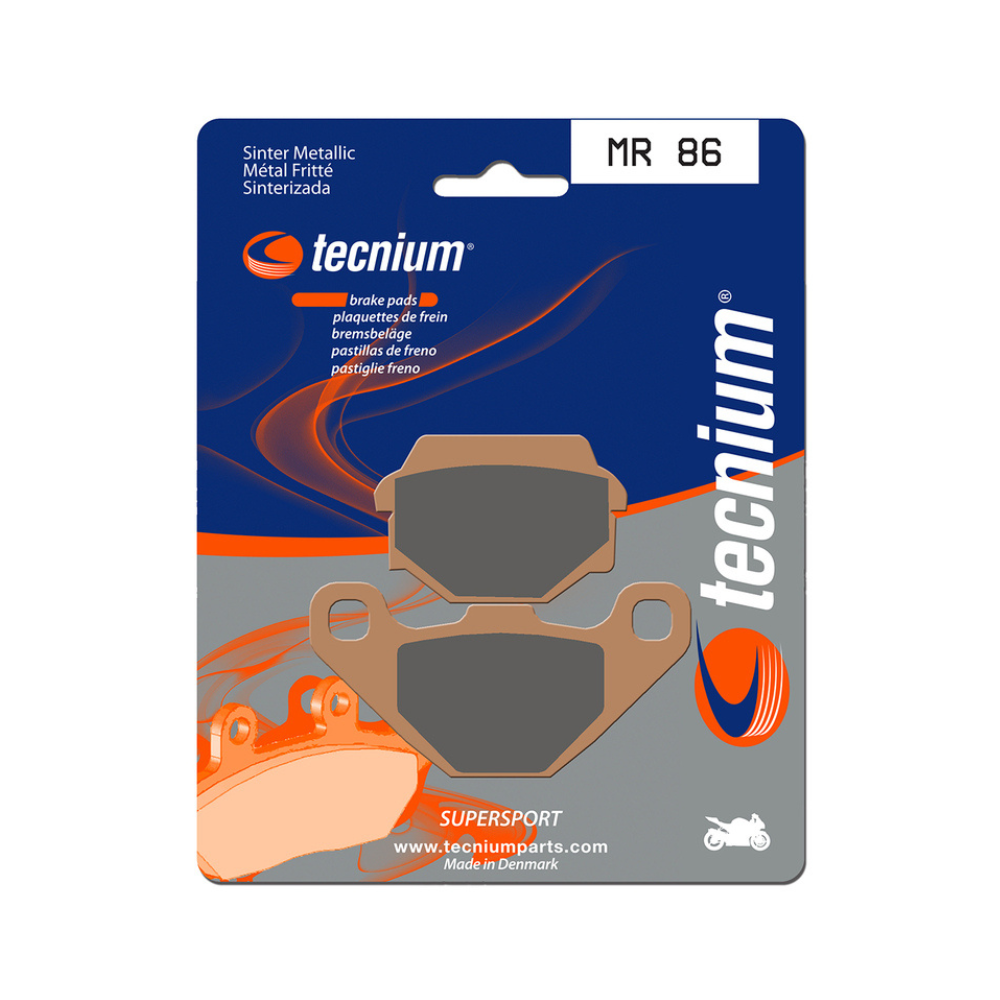 Plaquettes de Frein Arrière Tecnium MR86 Pour KAWASAKI GPZ 500 S 1994-2003 Plaquettes de Frein Arrière Tecnium MR86 Pour KAWASAKI GPZ 500 S 1994-2003