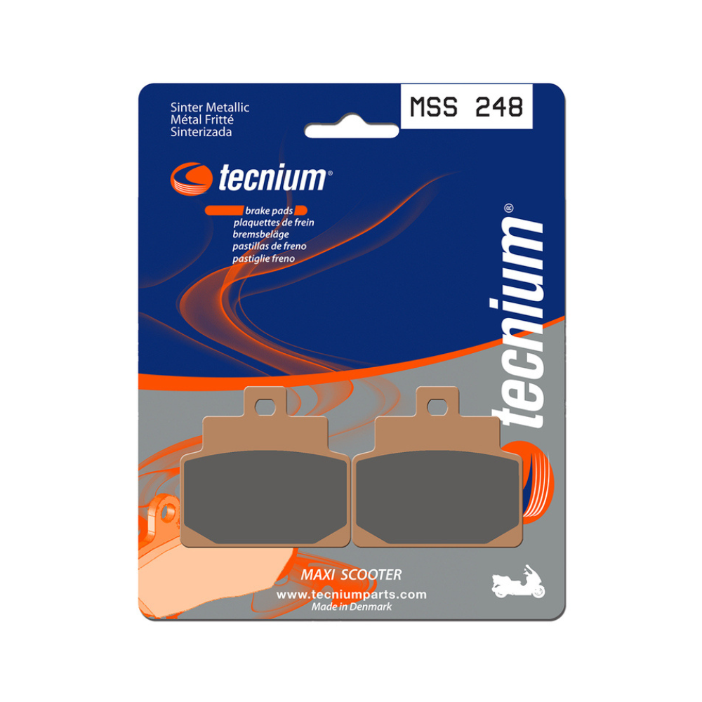 Plaquettes de Frein Avant / Arrière Tecnium MSS248 Plaquettes de Frein Avant / Arrière Tecnium MSS248