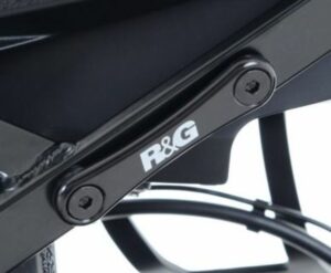 Cache-orifices repose pieds R&G RACING noir Honda CBR125R