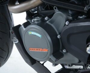 Slider moteur gauche R&G RACING noir KTM Duke 125