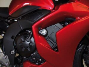 Tampons de protection R&G RACING Aero noir Yamaha FZ1 N/S Fazer