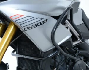 Protections latérales R&G RACING Adventure noir Aprilia 1200 Caponord