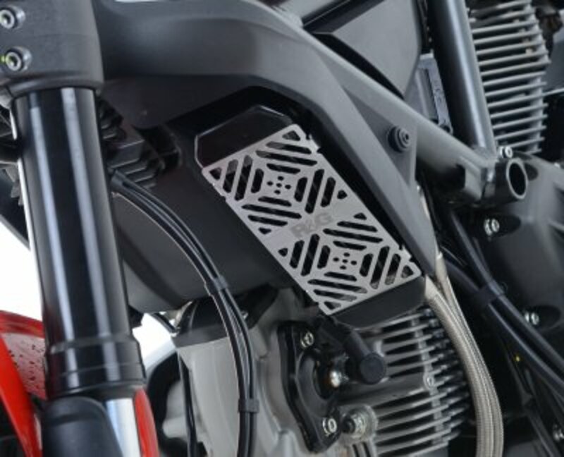 Protection de radiateur R&G RACING Aluminium - Ducati Scrambler Protection de radiateur R&G RACING Aluminium - Ducati Scrambler