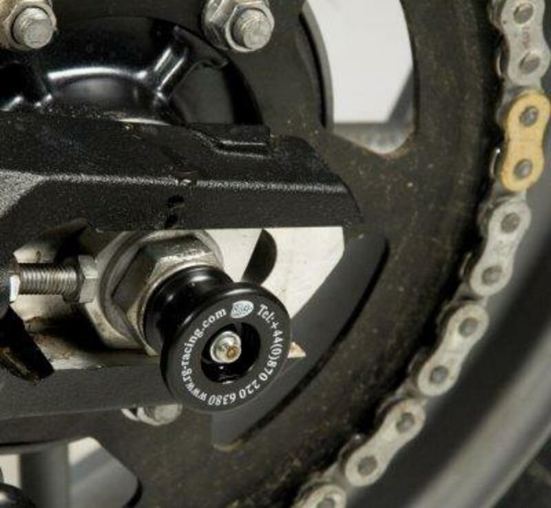 Pions de bras oscillant R&G RACING noir Triumph Tiger 800 Pions de bras oscillant R&G RACING noir Triumph Tiger 800