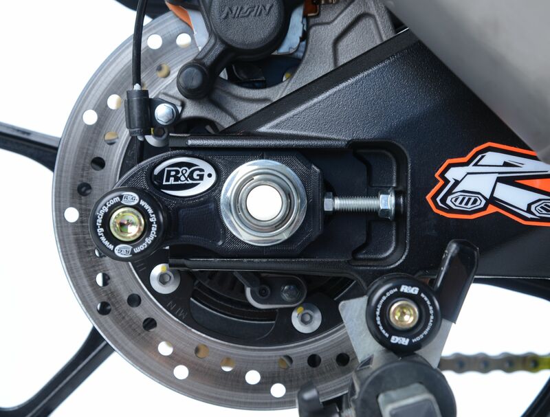 Pions de bras oscillant avec platine R&G RACING noir BMW G310R Pions de bras oscillant avec platine R&G RACING noir BMW G310R