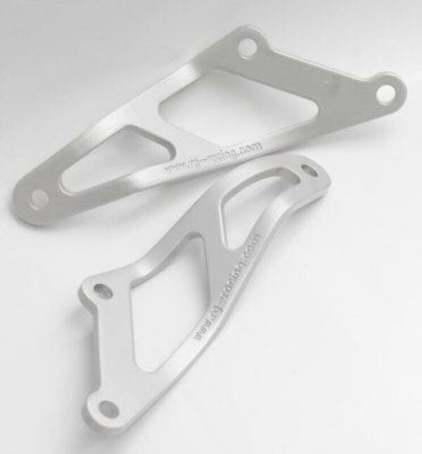 Patte de fixation de silencieux R&G RACING argent Honda CBR600F2/F3