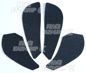 Kit grip de réservoir R&G RACING 4 pièces noir Kawasaki ZX6R