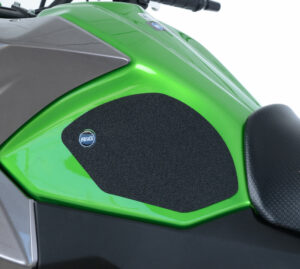 Kit grip de réservoir R&G RACING 2 pièces noir Kawasaki Versys X-250/300