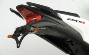 Support de plaque R&G RACING noir Honda CBR250R