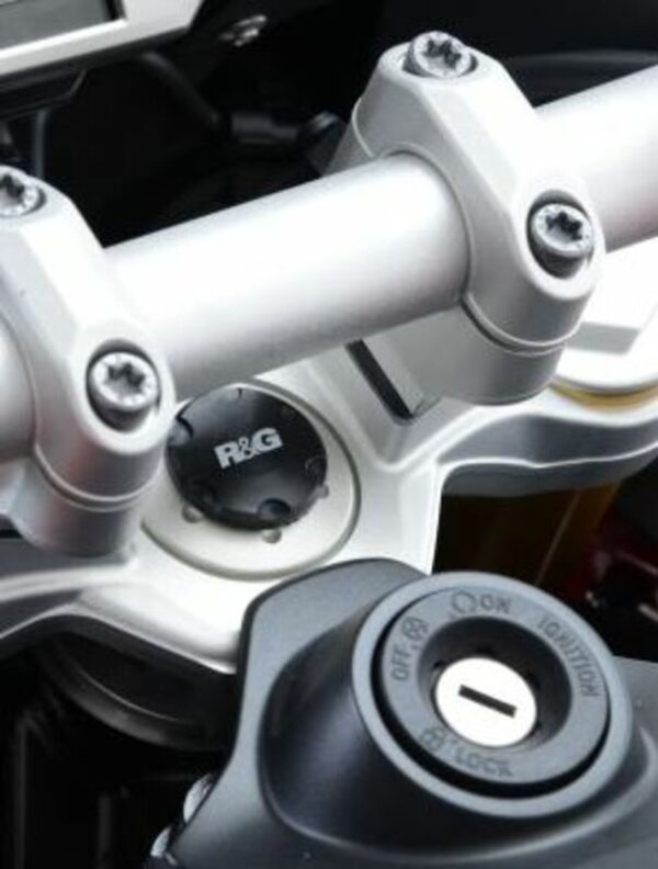 Insert ecrou de direction R&G RACING noir BMW S1000XR