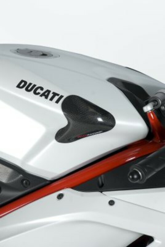 Sliders de réservoir R&G RACING carbone Ducati