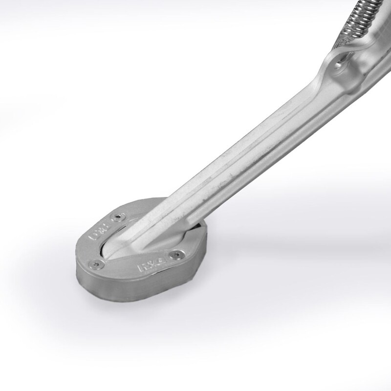 Patin de béquille R&G RACING - argent Triumph Tiger Patin de béquille R&G RACING - argent Triumph Tiger