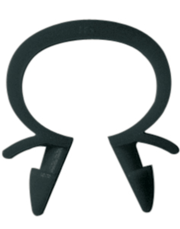 Agrafes attache-fils BIHR Omega Ø15mm 10 pièces Agrafes attache-fils BIHR Omega Ø15mm 10 pièces