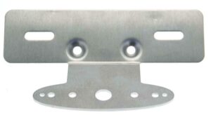 Support de feu et plaque BIHR 170x47mm