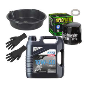 Pack vidange moto LiquiMoly street 10w40 HF138