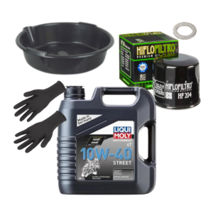 Pack vidange moto LiquiMoly street 10w40 HF204