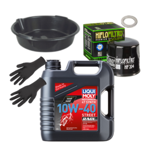 Pack vidange moto LiquiMoly street race 10w40 HF204