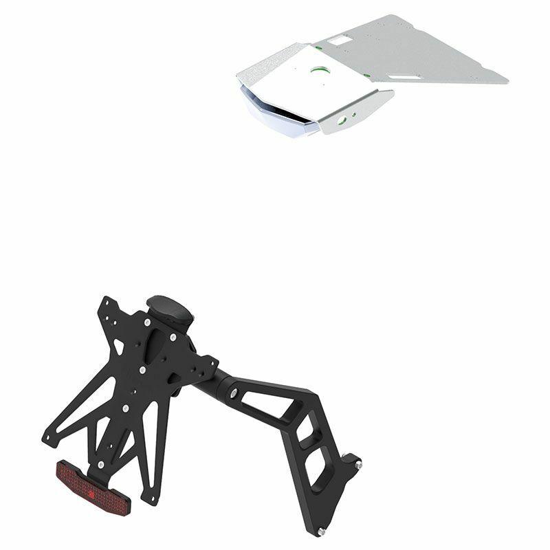 Kit support de plaque réglable LIGHTECH - BWM R Nine T Kit support de plaque réglable LIGHTECH - BWM R Nine T