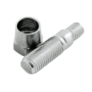 Adaptateur de rétroviseur HIGHSIDER M10 avec filetage 5/16" UNC - chromé