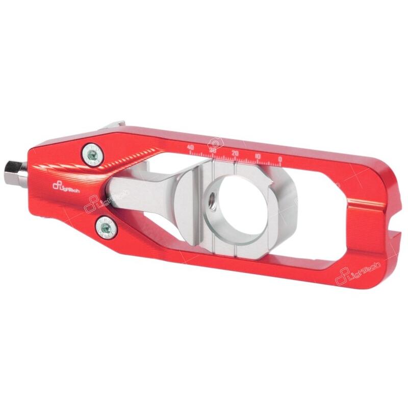Tendeur de chaîne LIGHTECH rouge Yamaha YZF-R1/R1M Tendeur de chaîne LIGHTECH rouge Yamaha YZF-R1/R1M