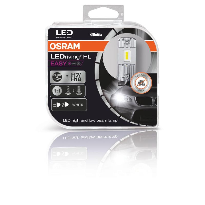 Ampoule OSRAM LEDriving HL Easy H7/H18 Ampoule OSRAM LEDriving HL Easy H7/H18