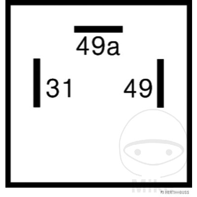 Flasher 3 pôles 12V Flasher 3 pôles 12V – Image 2