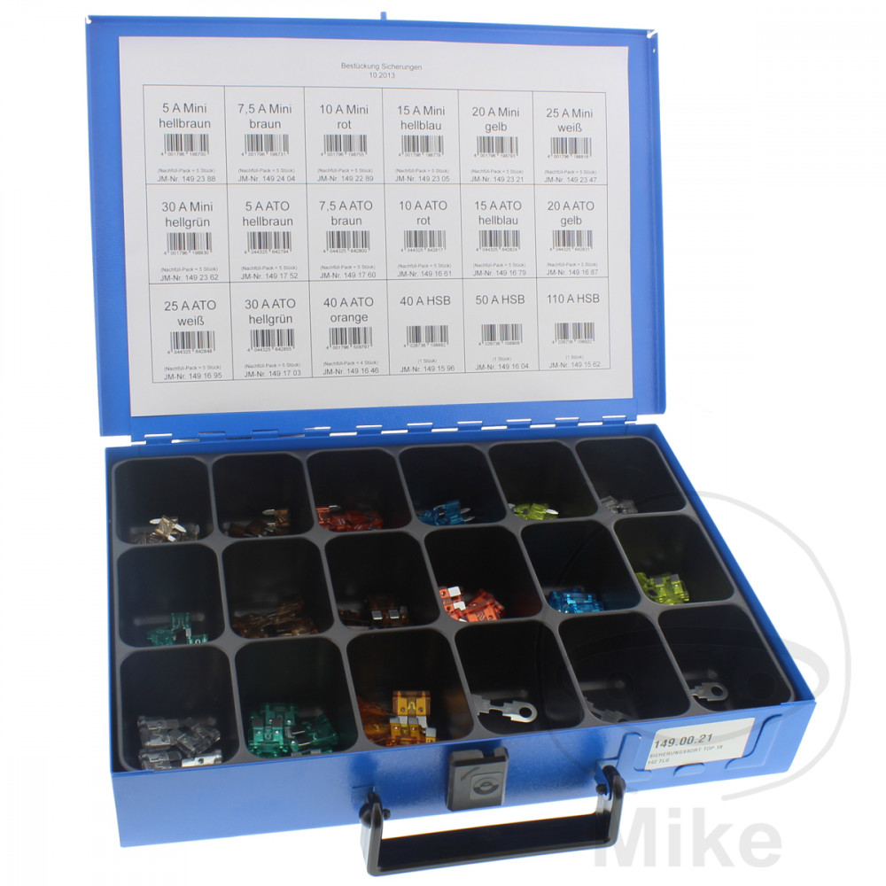 Assortiment de fusibles Top 18 Assortiment de fusibles Top 18