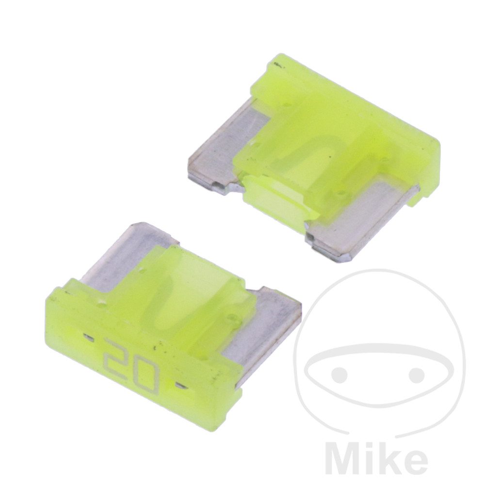 Mini fusible 20A blister de 2 Mini fusible 20A blister de 2 – Image 2