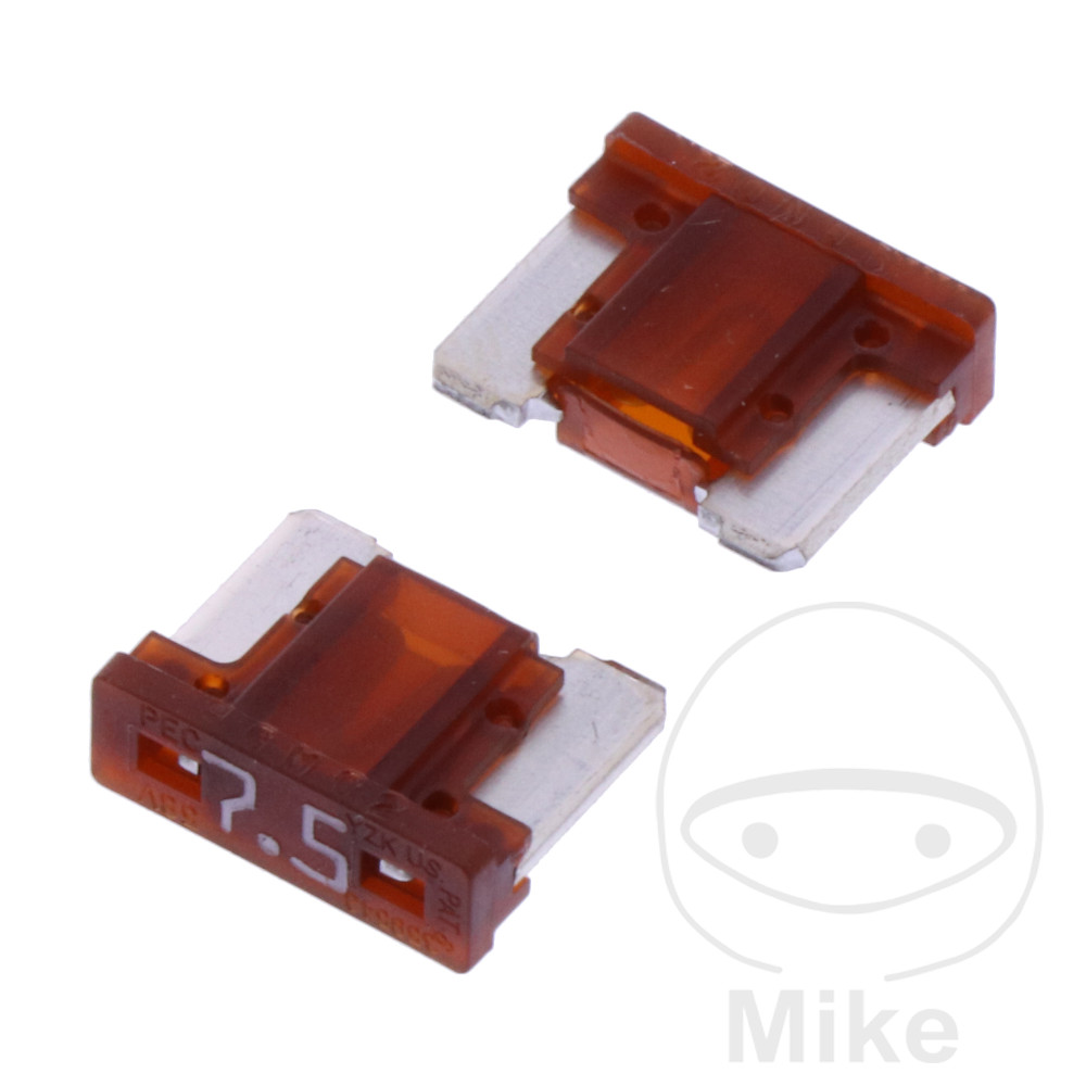 Mini-fusible 7.5A blister de 2 Mini-fusible 7.5A blister de 2 – Image 2