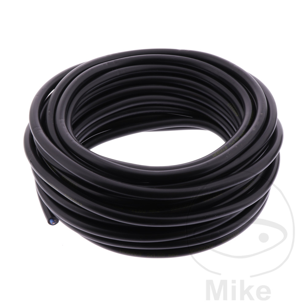 Câble H05VV-FOR 10m 2X1.5mm NOIR Câble H05VV-FOR 10m 2X1.5mm NOIR