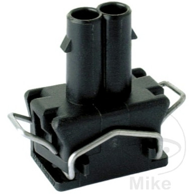 Cosses à fiches plates 2 pôles Pack de 5 Boîtier à fiches plates 2 pôles