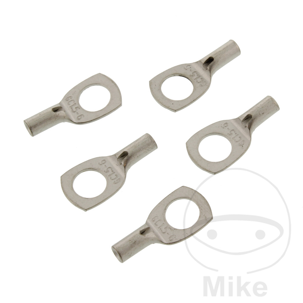 Cosse anneau non isolée 0.5-1.5mm M6 JMP Cosse anneau non isolée 0.5-1.5mm M6 JMP