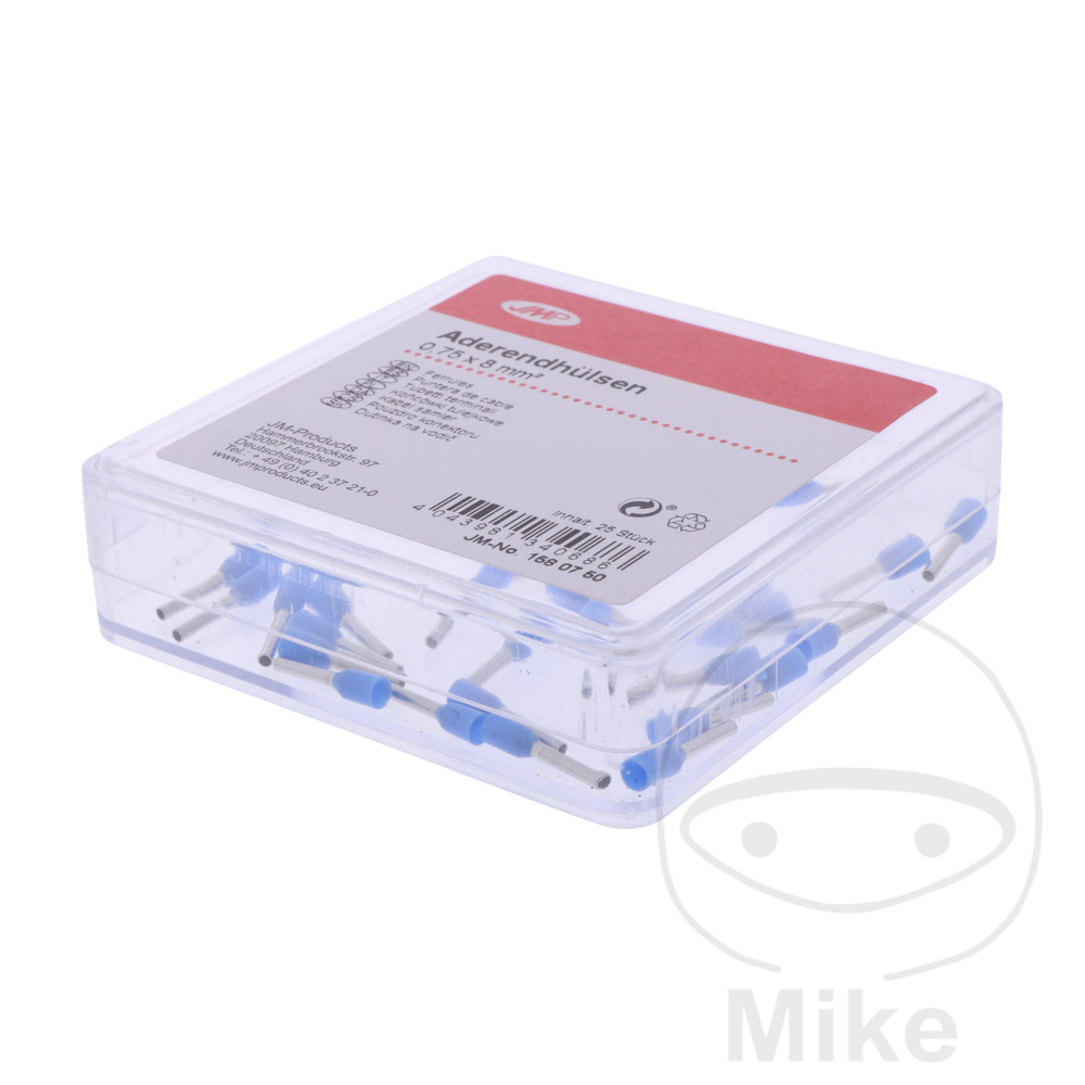 Embouts de câble 0.75x8mm avec manchon plastique Embouts de câble 0.75x8mm avec manchon plastique – Image 2