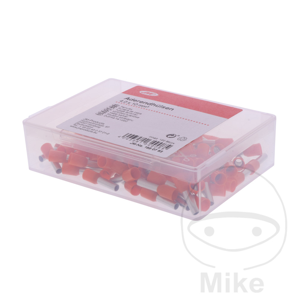 Embouts de câble 4.00x10mm avec manchon plastique Embouts de câble 4.00x10mm avec manchon plastique – Image 2