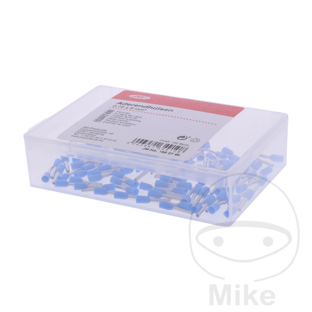 Embouts de câble 0.75x8mm avec manchon plastique Embouts de câble 0.75x8mm avec manchon plastique – Image 2