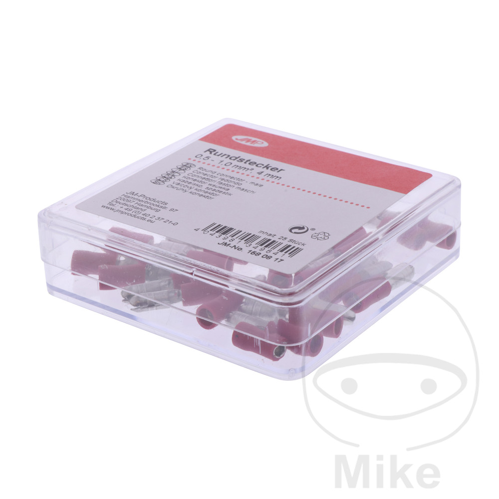 Fiches Rondes Isolées 0.5-1.5 4mm JMP Fiches Rondes Isolées 0.5-1.5 4mm JMP – Image 2