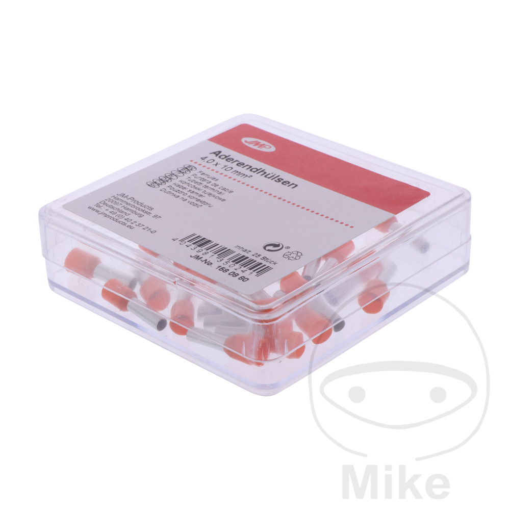 Embouts de câble 4.00x10mm avec manchon plastique Embouts de câble 4.00x10mm avec manchon plastique – Image 2