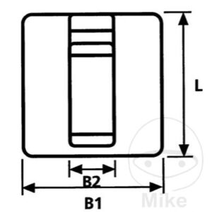 Collier de fixation 19MM blanc