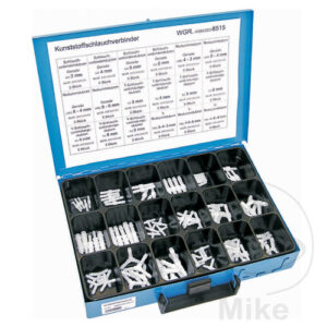 Assortiment de raccords de tuyaux en PVC