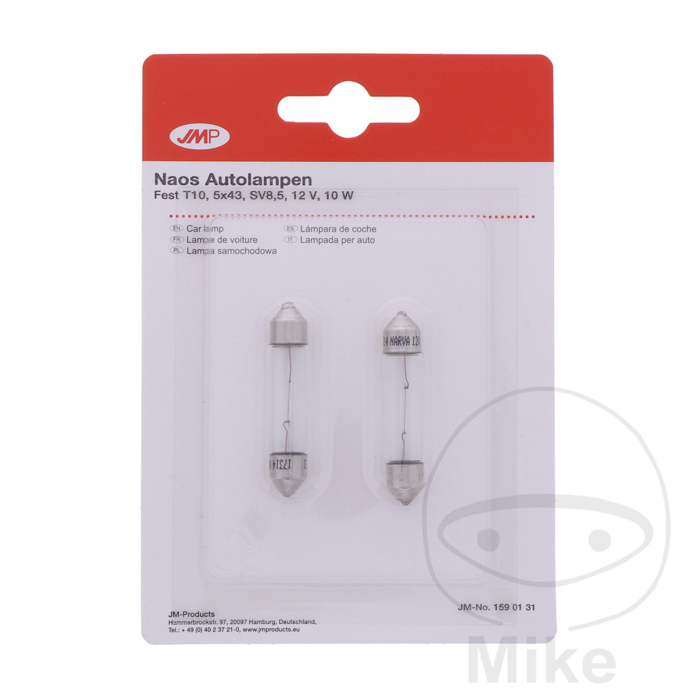 Ampoule 12V10W SV8.5-8 JMP Ampoule 12V10W SV8.5-8 JMP
