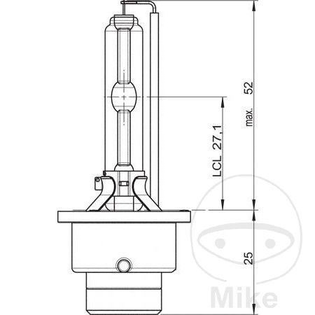 Ampoule 35 Watt D4S P32D Osram Ampoule 35 Watt D4S P32D Osram – Image 2