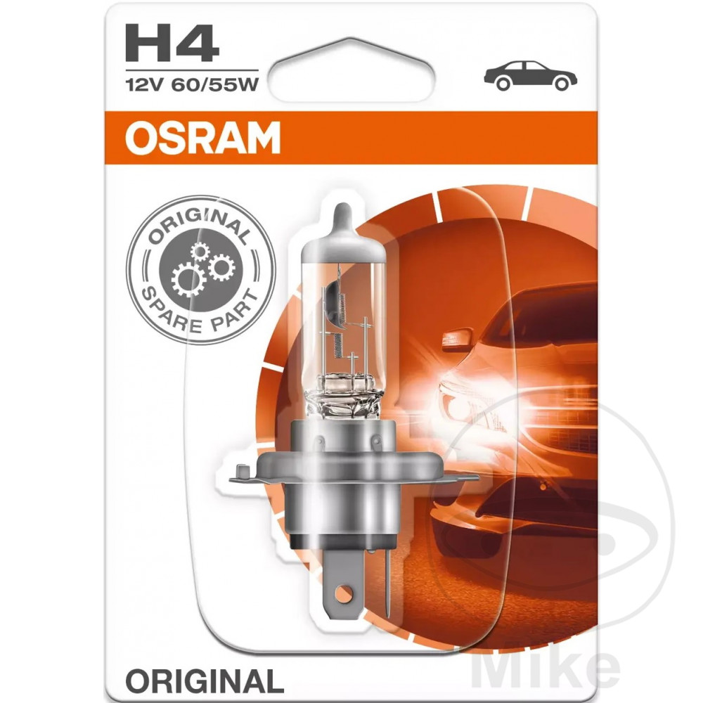 BULB H4 12V55W SINGLE BLISTER PACK OSRAM BULB H4 12V55W SINGLE BLISTER PACK OSRAM