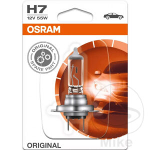 BULB H7 12V55W SINGLE BLISTER PACK OSRAM